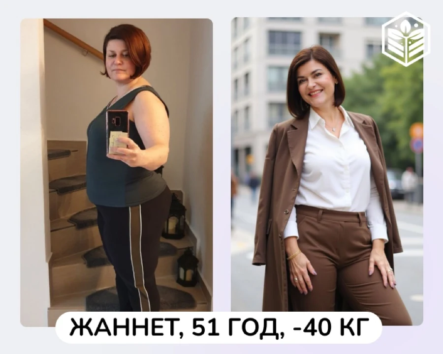 Жаннет, 51 год, −40 кг