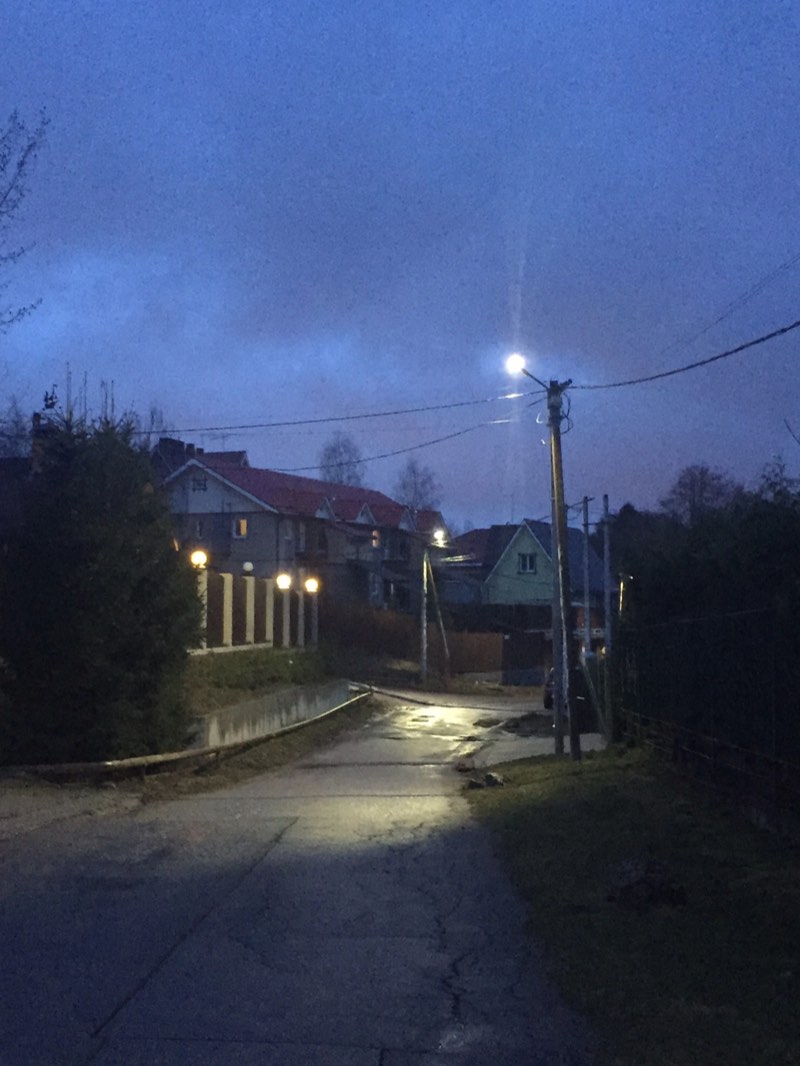 Фото ученицы школы: наблюдение тёплого и холодного света